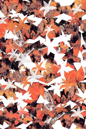 抽象几何印花华亿平台图片