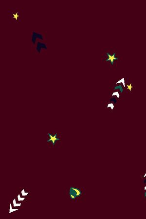 几何箭头印花华亿平台图片