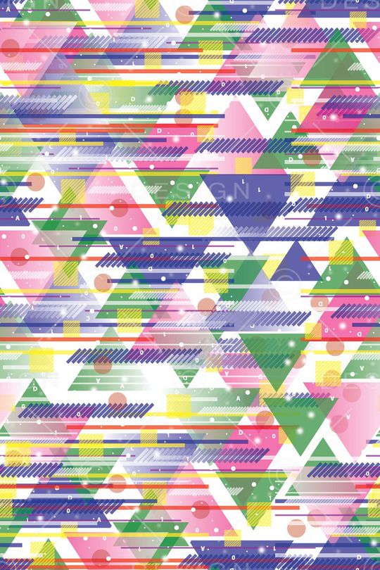 抽象印花华亿平台图片