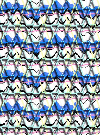 439846-几何 波浪