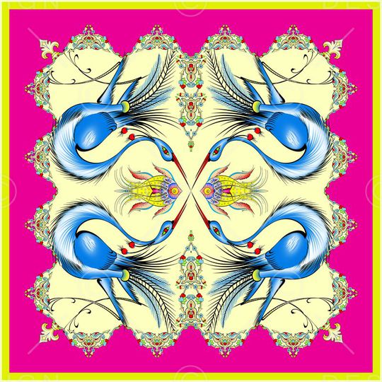 几何印花华亿平台图片