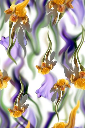 梦幻动感排列印花华亿平台图片