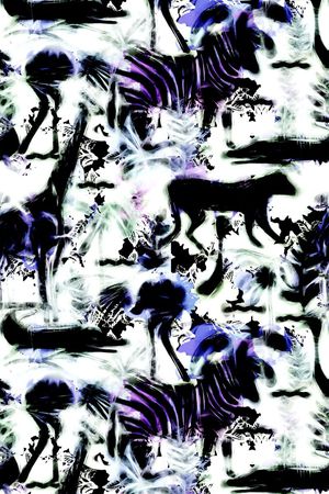 动物印花华亿平台图片