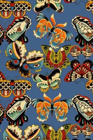 抽象印花华亿平台图片