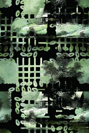 几何印花华亿平台图片