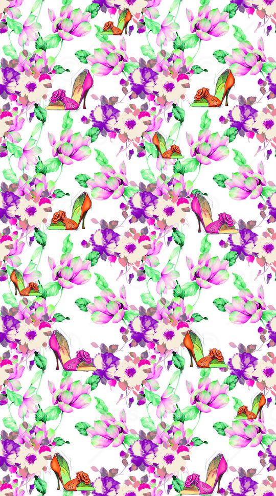 潮流时尚印花华亿平台图片