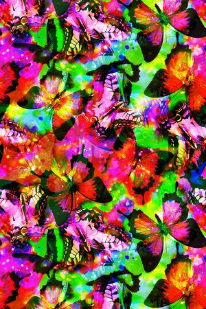 潮流时尚印花华亿平台图片