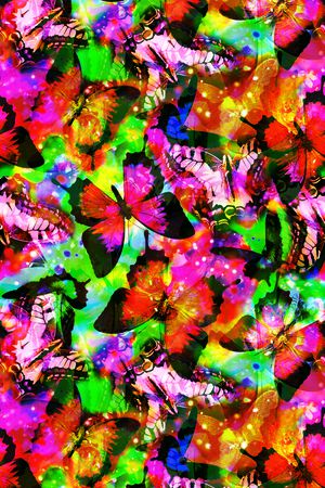 潮流时尚印花华亿平台图片