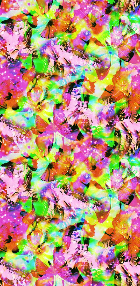 潮流时尚印花华亿平台图片