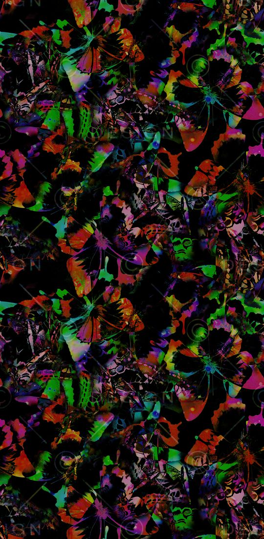 潮流时尚印花华亿平台图片