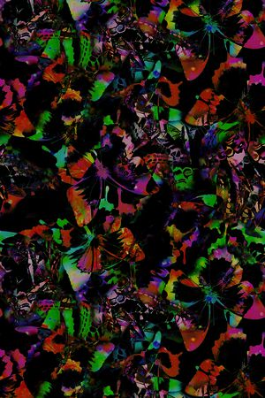 潮流时尚印花华亿平台图片