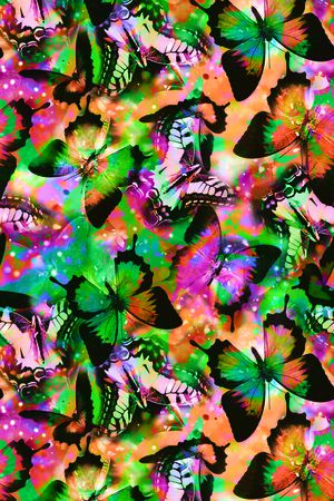 潮流时尚印花华亿平台图片