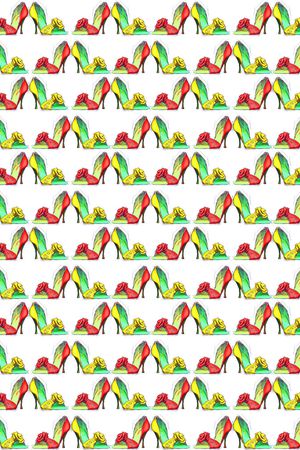 潮流时尚印花华亿平台图片