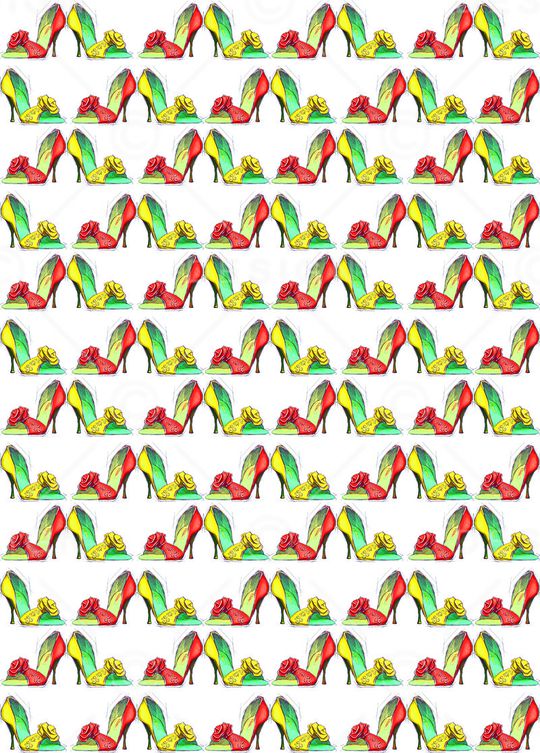 潮流时尚印花华亿平台图片