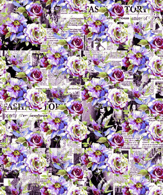 潮流时尚印花华亿平台图片