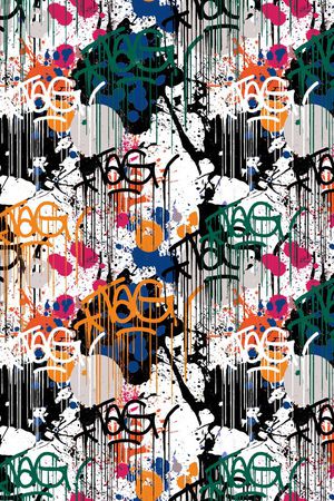 抽象印花华亿平台图片