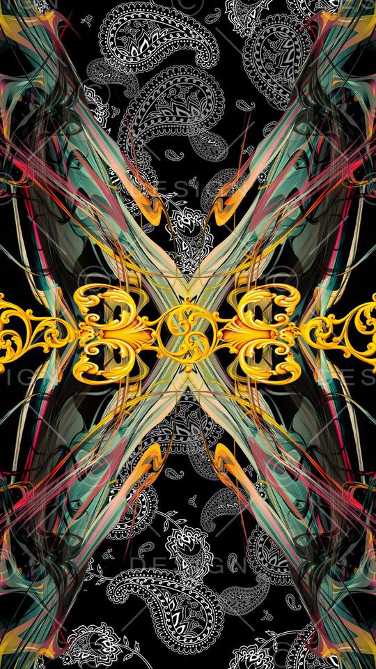 花纹印花华亿平台图片