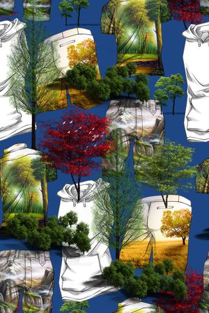 潮牌印花华亿平台图片