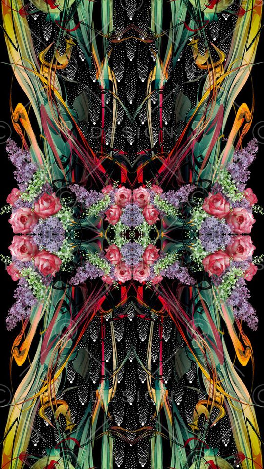 绸带印花华亿平台图片