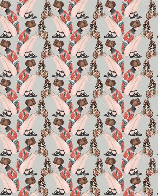 插画印花华亿平台图片