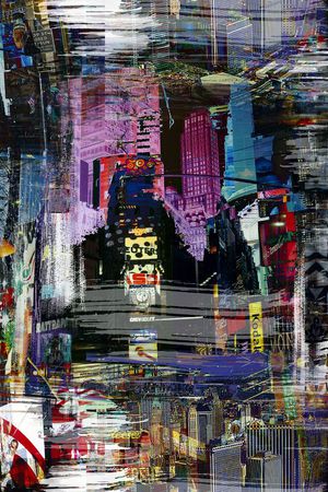 笔触数码印花印花华亿平台图片