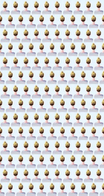 女性印花华亿平台图片