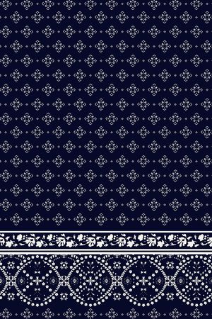 黑白花印花华亿平台图片