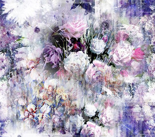 笔触印花华亿平台图片