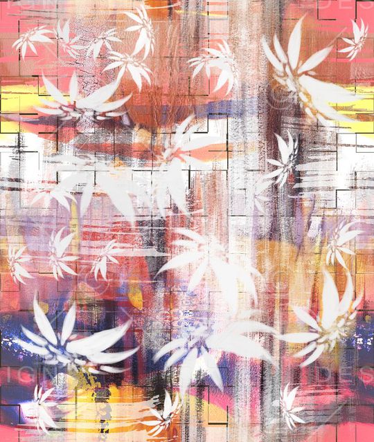 抽象印花华亿平台图片