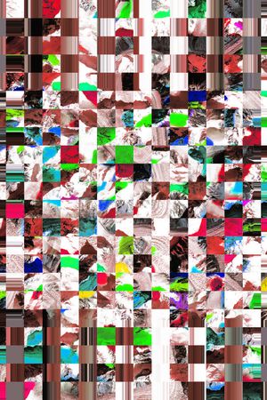 抽象印花华亿平台图片