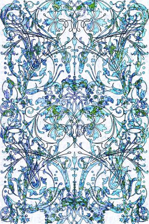 欧式印花华亿平台图片