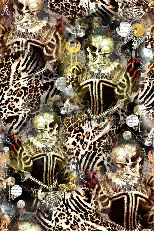 抽象印花华亿平台图片