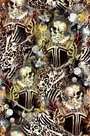 抽象印花华亿平台图片