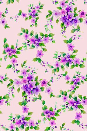 时尚水彩印花华亿平台图片