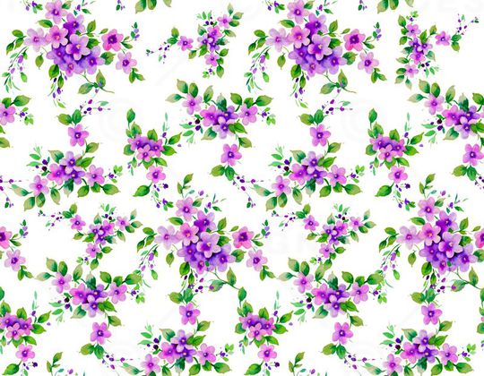 时尚水彩印花华亿平台图片