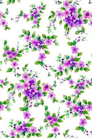 时尚水彩印花华亿平台图片