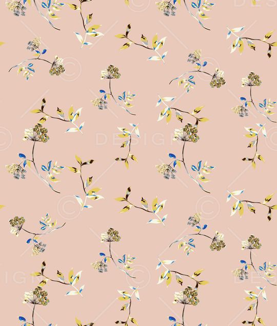 清新印花华亿平台图片