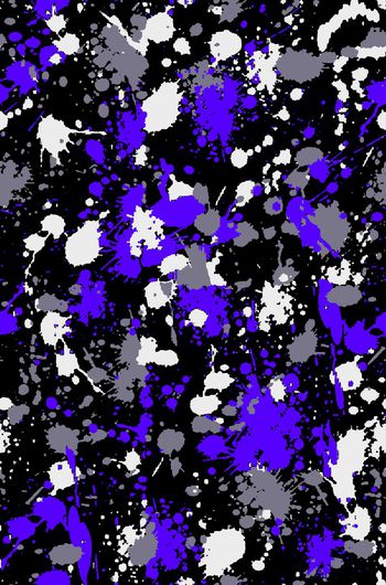 441017-油墨喷漆泼洒墨点笔刷女装衬衣男装休