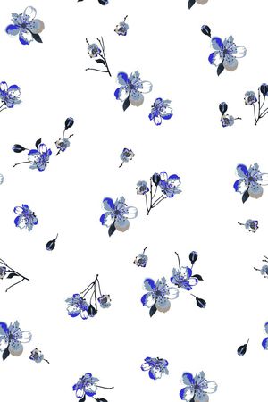 L.D~花卉印花华亿平台图片