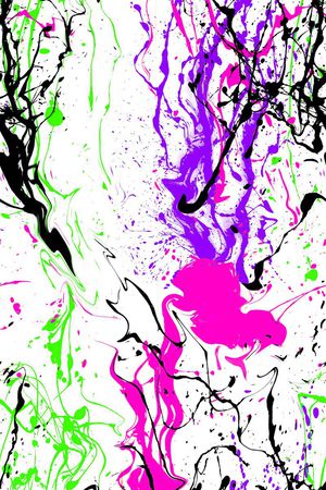 墨点四溅印花华亿平台图片