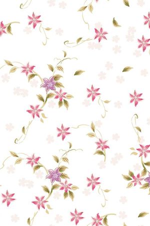 小碎花印花华亿平台图片