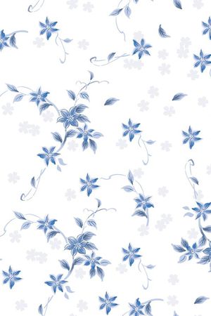 小碎花印花华亿平台图片