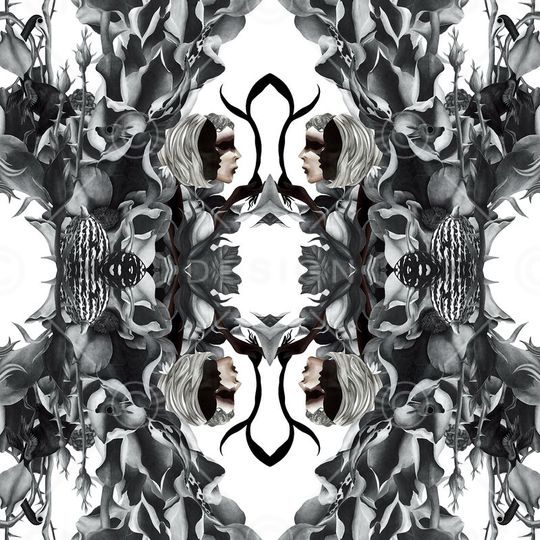 潮流时尚印花华亿平台图片