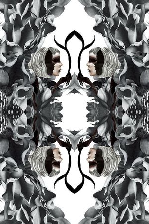 潮流时尚印花华亿平台图片