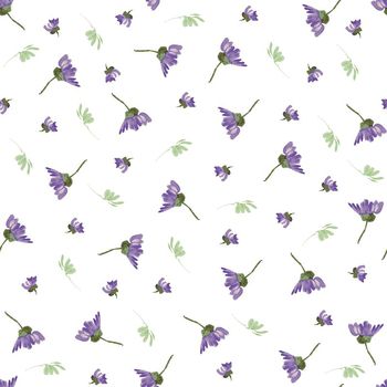 441118-中国风手绘花卉系列 水彩小清新风格