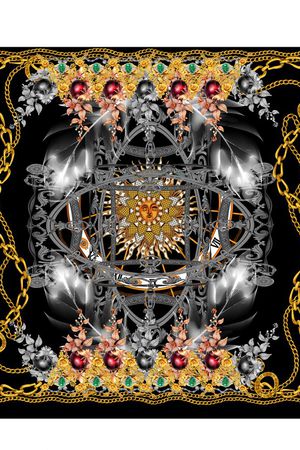 太阳神珠宝复古系列印花华亿平台图片