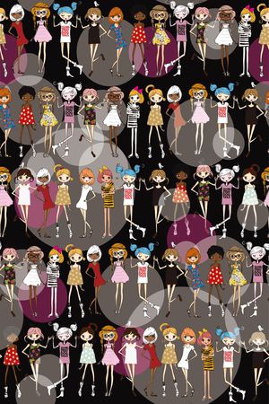 可爱印花华亿平台图片