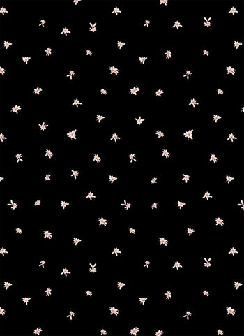 441220-手绘小清新乱花黑底