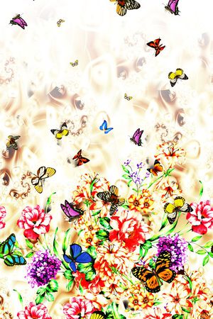 抽象印花华亿平台图片