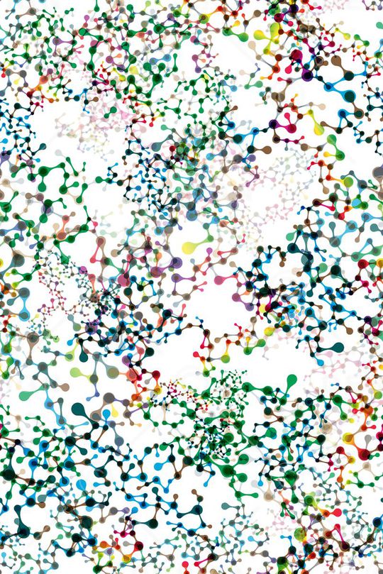 抽象印花华亿平台图片